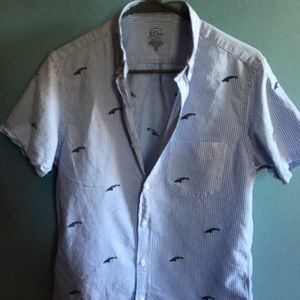 J. Crew buttondown short sleeve lightweight oxford